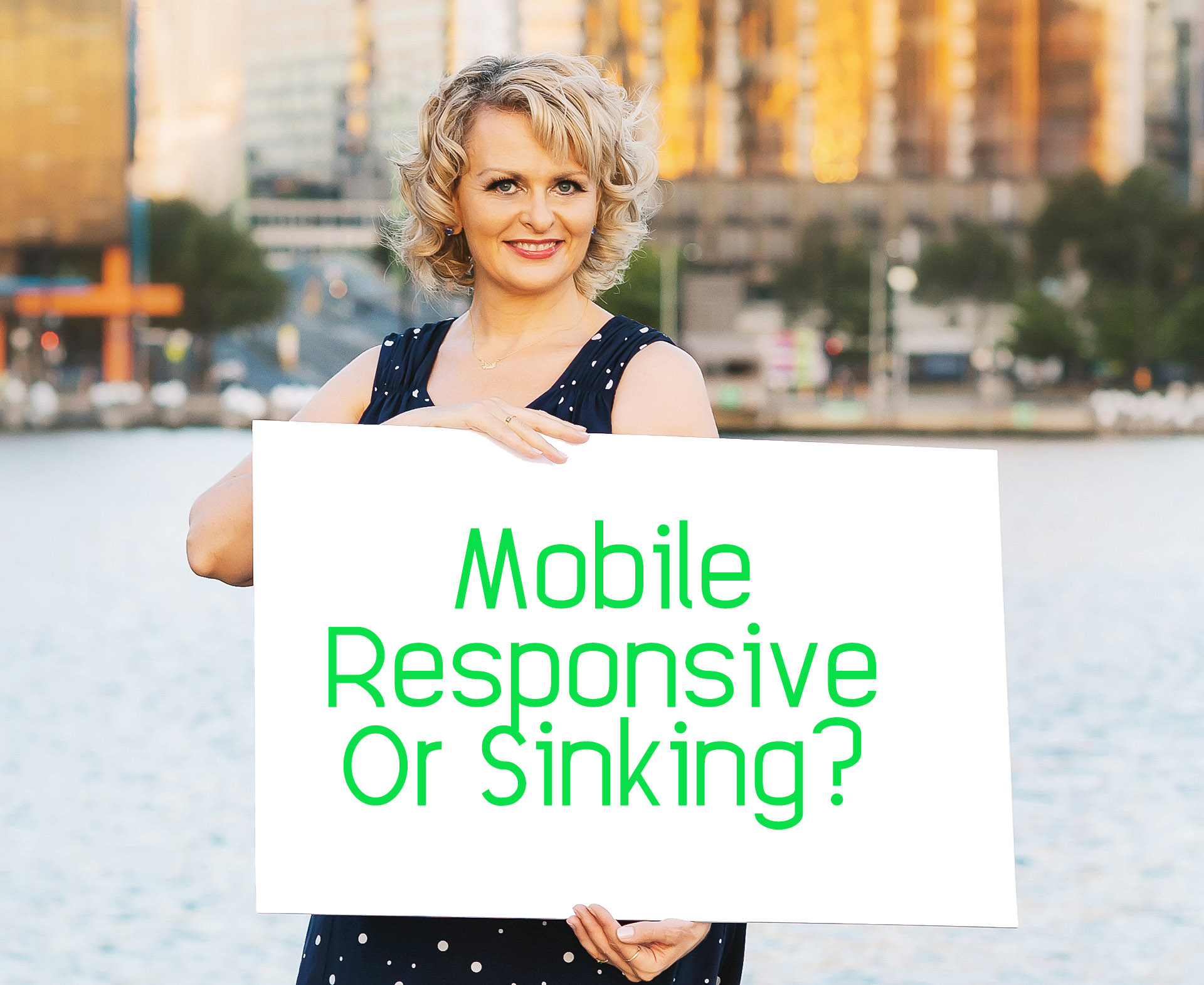Google rankings drop unless you have a mobile responsive website